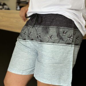 Shorts, microfibra, estampado, CARNEIRO