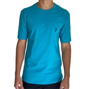 Camiseta Aleatory Básica Azul