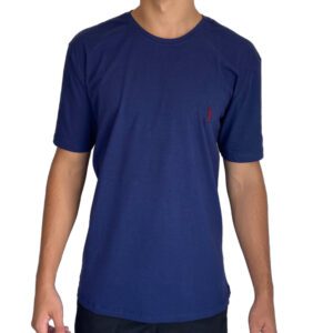 Camiseta Aleatory Básica Azul Depth
