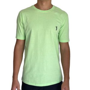 Camiseta Aleatory Básica Verde Lima