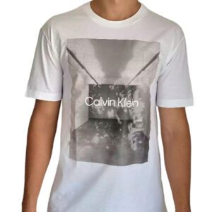 Camiseta Calvin Klein Estampada branca