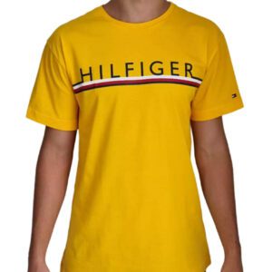 Camiseta Tommy Hilfiger estampada manga curta