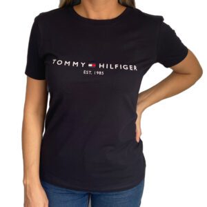 Camiseta Tommy Hilfiger feminina estampada