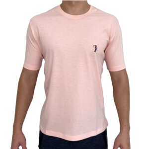 Camiseta Aleatory Básica rosa claro