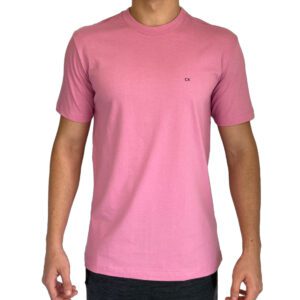 Camiseta Calvin Klein básica rosa