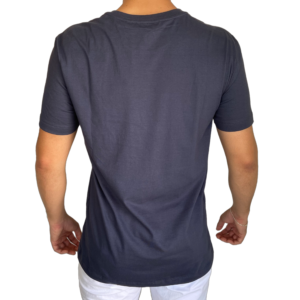 Camiseta masculina manga curta meia malha