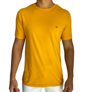 Camiseta clássica gola c Tommy Hilfiger